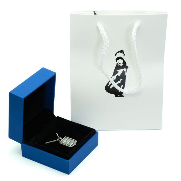 ketting met schevenings wapen in zilver - Afbeelding 3