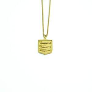 ketting met schevenings wapen in goud