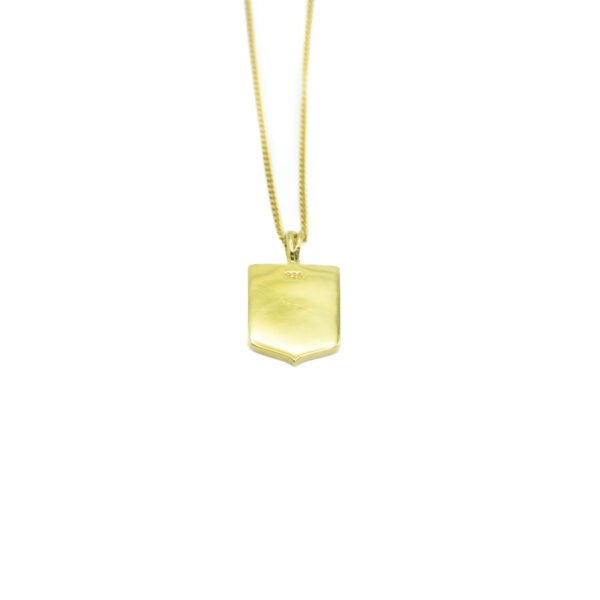 ketting met schevenings wapen in goud - Afbeelding 5