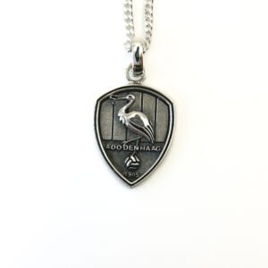 ADO Den Haag Zilveren 925 Hanger met ketting