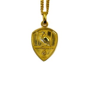ADO Den Haag gouden hanger met ketting