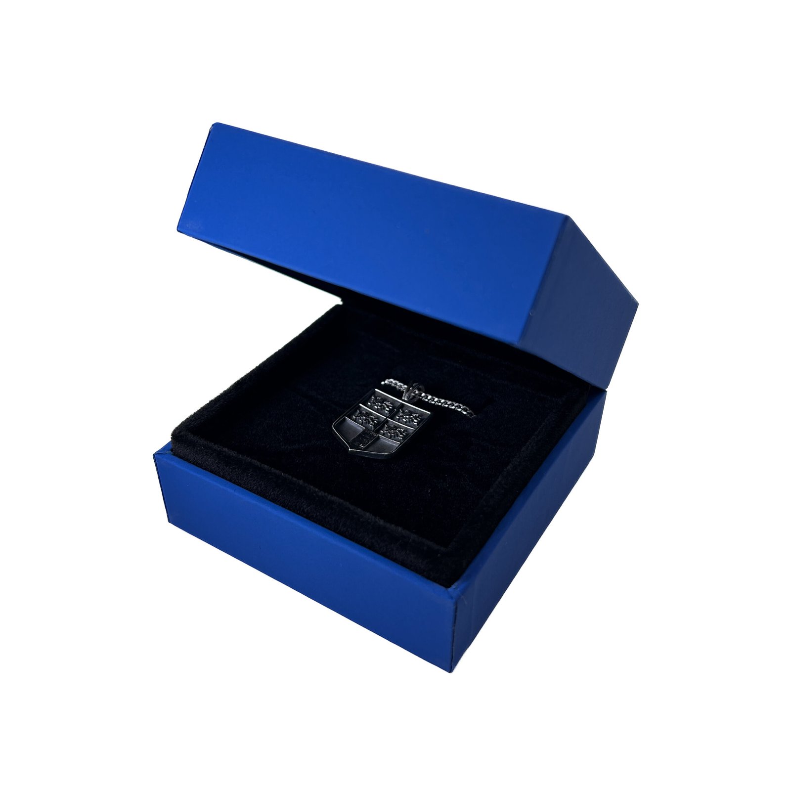 Zilveren wapen van Rotterdam hanger met ketting - Afbeelding 5